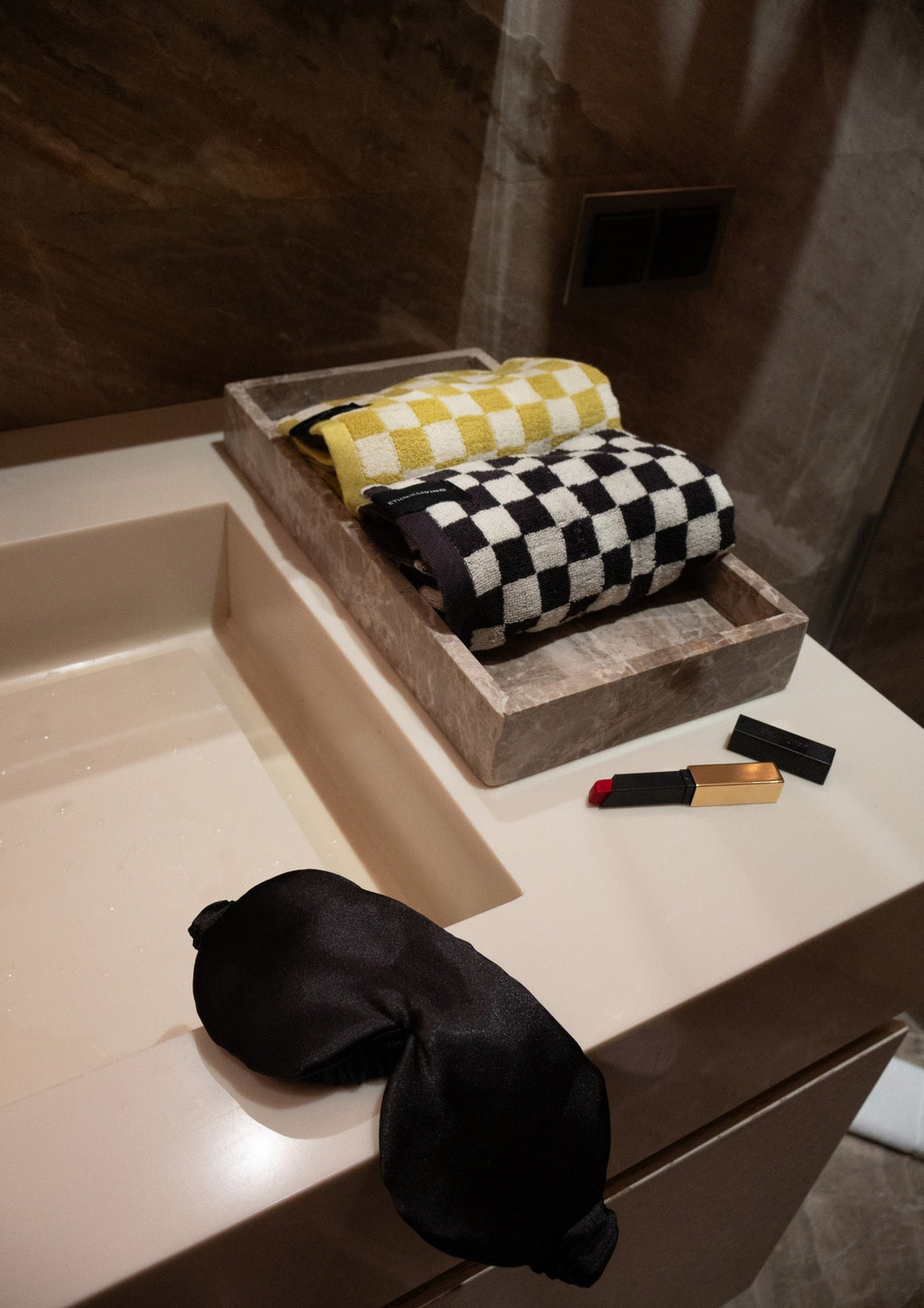 Checkered Towel - Cotton