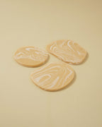 Puddle Coasters - Set of 3 - Salted Caramel