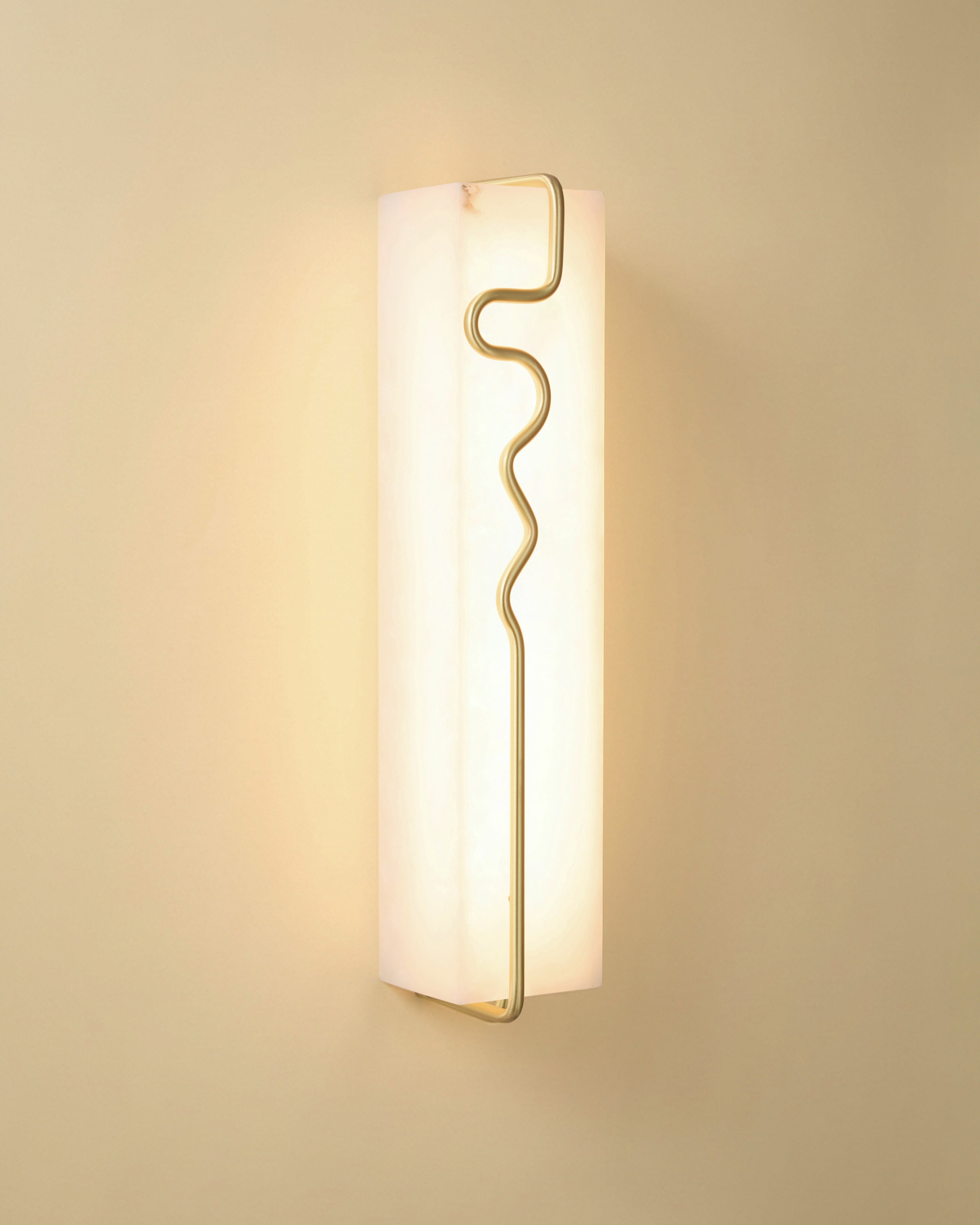 Glenn Alabaster Wall Sconce