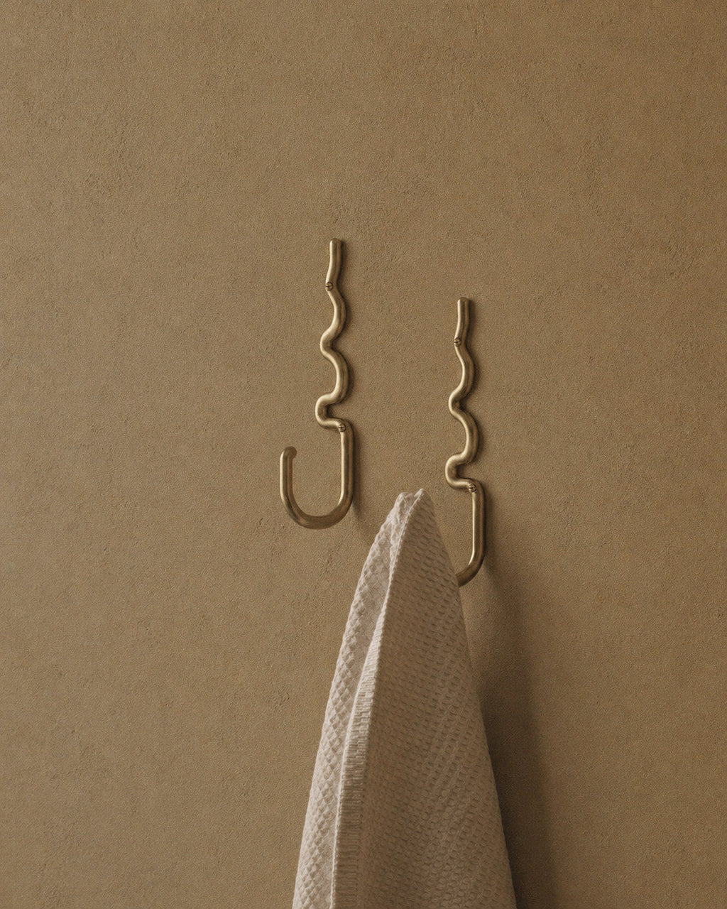 Glenn Brass Hook - set of 2