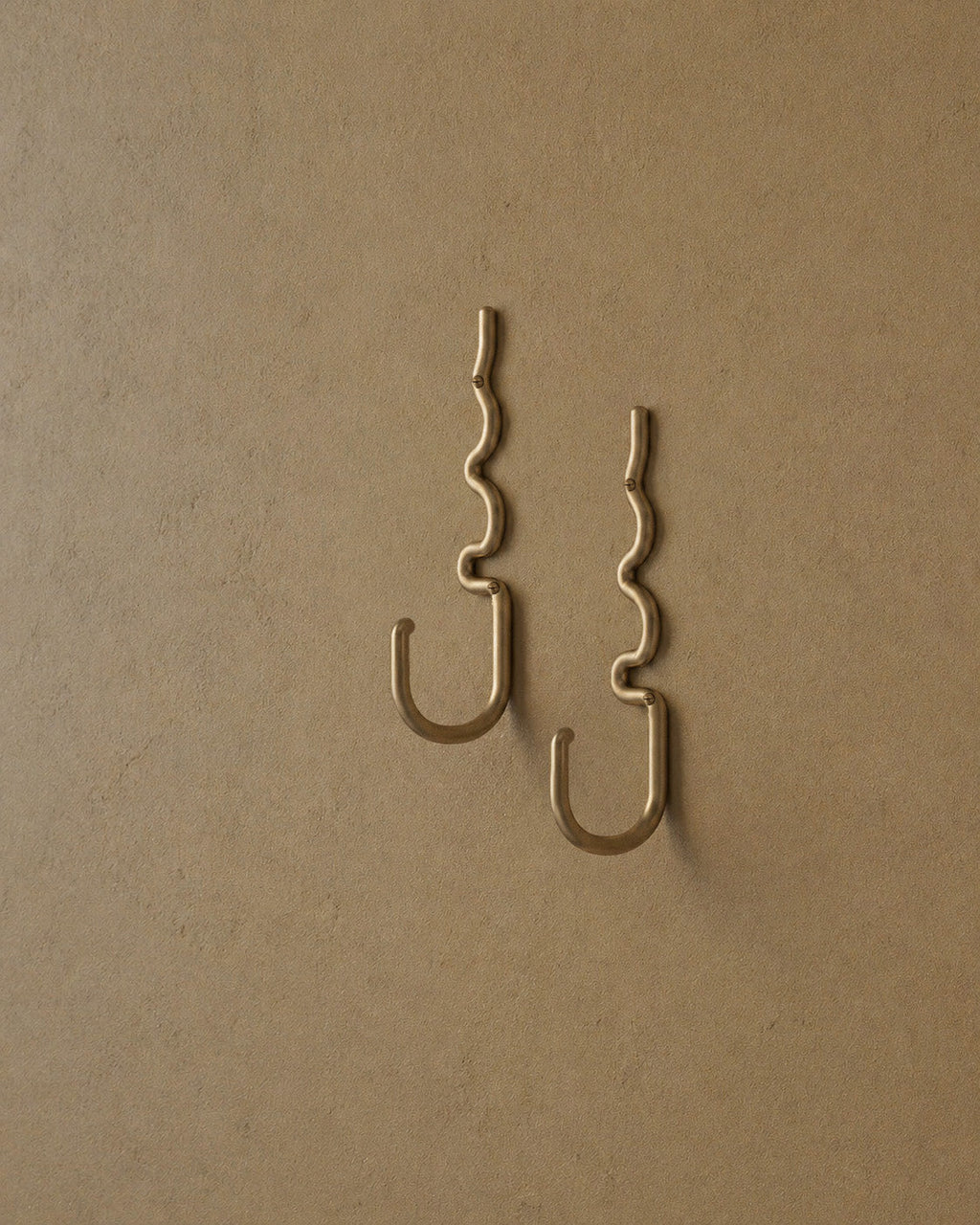 Glenn Brass Hook - set of 2