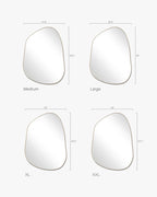 Brassy Gold Organik Mirror