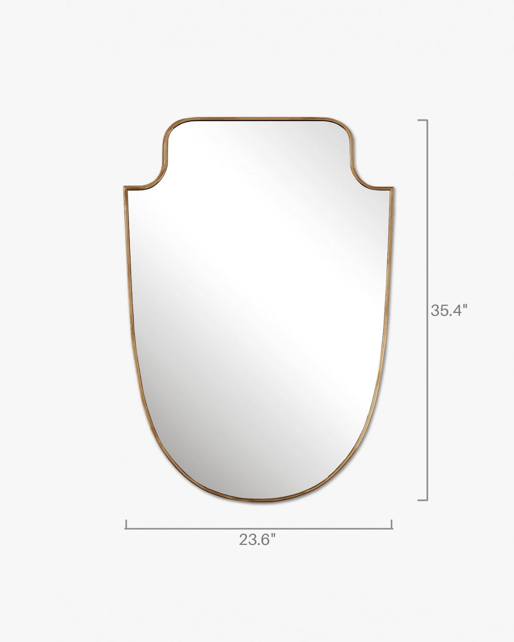 Shelda Gold Wall Mirror