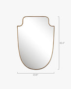 Shelda Gold Wall Mirror